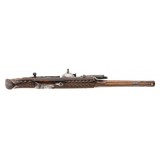 "Very Scarce Wheellock Pistol W/ “Fishtail" Butt (AH8192)" - 2 of 7