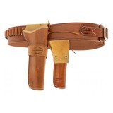 "Texas Jack Leather Belt & Dual Holster Rig (MIS3381)" - 4 of 4