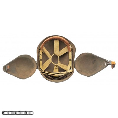 "USGI WW2 USAAF M5 Flak Helmet (12348080)(DTX)" - Image 2 of 5