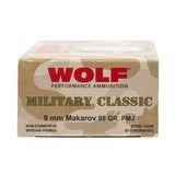 "Wolf Performance Center Military Classic 9X18MM Makarov Ammo (AM2202)" - 2 of 4