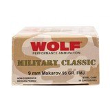 "Wolf Performance Center Military Classic 9X18MM Makarov Ammo (AM2205)" - 4 of 4