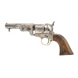 "Engraved Colt 1851 Conversion (AC493)" - 1 of 6