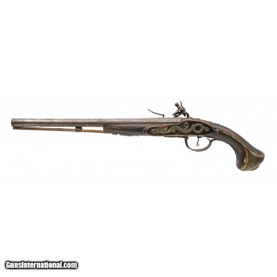 "Extremely Rare Indian Trade Pistol W/ Serpentine Lock (AH8033)" - Image 6 of 6