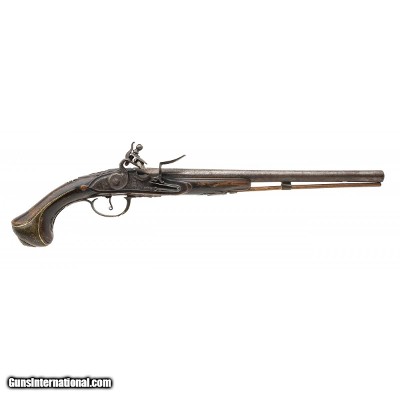 "Extremely Rare Indian Trade Pistol W/ Serpentine Lock (AH8033)"