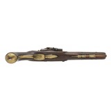 "Unmarked brass barrel flintlock trade pistol .60 caliber (AH8665) CONSIGNMENT" - 6 of 7