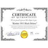 "(SN: CNC1275) CNC Kimber K1911 Black Deluxe Pistol .38 Super (NGZ5096) New" - 2 of 4