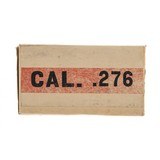 "Frankford Arsenal 20rd ammo box of .276 for Pedersen Rifle and carbine (AM1945" - 2 of 2