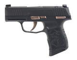 "(SN: 66F970391) Sig Sauer P365 Rose Pistol .380 ACP (NGZ4248) New" - 2 of 3