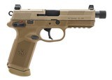 "(SN: FX3U202323) FNH FNX-45 FDE Tactical .45ACP (NGZ390) NEW" - 1 of 3