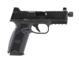 "(SN: GKS0321865) FN 509 Tactical Full, Black 9mm (NGZ72) New" - 1 of 3