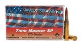 "Hotshot Ammunition 173 Grain Soft-Point 7mm Mauser Ammo 20 Rounds (AM2030)" - 1 of 4