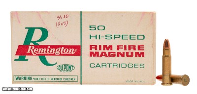 "Remington 5mm Rimfire Magnum 50 Rounds (AM1981)"