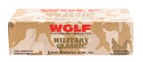 "Wolf Performance Center Military Classic 9X18MM Makarov Ammo (AM2200)" - 3 of 4