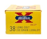 "Western Cartridges .38 Long Colt Ammo 50 Rounds (AM1996)" - 2 of 5