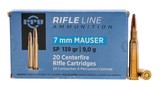 "PPU Rifle Line 139 Grain Soft Point 7mm Mauser 20 Rounds (AM2056)" - 1 of 4