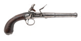 "Pair of Silver Mounted Queen Anne Pistols by Gandon W/ Grotesque (AH8737)" - 8 of 13