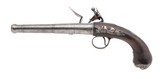 "Pair of Silver Mounted Queen Anne Pistols by Gandon W/ Grotesque (AH8737)" - 3 of 13