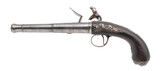 "Pair of Silver Mounted Queen Anne Pistols by Gandon W/ Grotesque (AH8737)" - 9 of 13