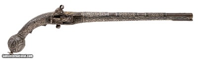 "Beautiful Caucasian Miquelet Pistol (AH8797)"