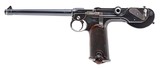 "Cased Ludwig Loewe C93 Borchardt Semi Auto Pistol (AH8793)" - 3 of 19