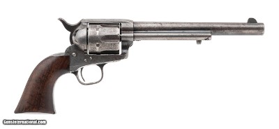 "Extremely Early Colt Single Action Army Cavalry Model Ainsworth (12348112)(DTX)" - Image 2 of 9
