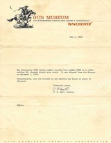 "Very Fine Winchester 1895 Deluxe Flat Side Rifle (AW1096) CONSIGNMENT" - 9 of 9