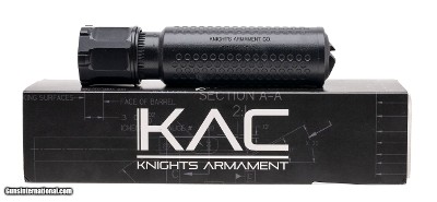 "(SN: 5S10917) Knight's MFG 556 QDC-CRS/PRT Suppressor 5.56 NATO (NGZ4951) New"
