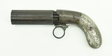 "Unmarked Blunt and Symms Pepperbox Revolver. .31 Caliber (AH4255)" - 4 of 6