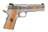 "(SN: NM880905) Springfield Armory 1911 A1 Italian Renaissance Michelangelo Pistol .45 ACP (NGZ5222) New"