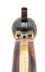 "Cased Presentation Factory Engraved Colt 1849 Pocket Revolver (AC1171)" - 6 of 11
