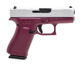 "(SN: AKFZ701) Glock 43X Black Cherry Pistol 9mm (NGZ5275) New" - 1 of 3