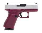 "(SN: AKFZ745) Glock 43X Black Cherry Pistol 9mm (NGZ5275) New"