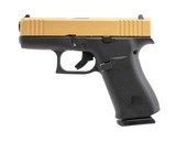 "(SN: AKFZ973) Glock 43X Gold Pistol 9mm (NGZ1811) New" - 2 of 3