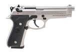 "Beretta 92FS INOX Pistol 9mm (PR70949)"