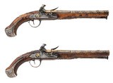 "Royal Pair of
Flintlock Pistols Belonging to King of Sardinia (AH8804)"