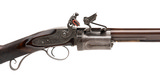 "Rare Collier Flintlock Revolving Shotgun (Al9773)" - 2 of 9