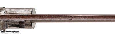 "Rare Collier Flintlock Revolving Shotgun (Al9773)" - Image 4 of 9