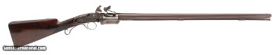 "Rare Collier Flintlock Revolving Shotgun (Al9773)"