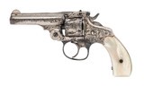 "Engraved Smith & Wesson 32 D.A. 4th Model Revolver .32 S&W (AH8386)" - 1 of 6