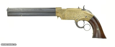 "Factory Engraved Volcanic Large Frame Navy Pistol .41 Caliber (AW950)" - Image 2 of 11