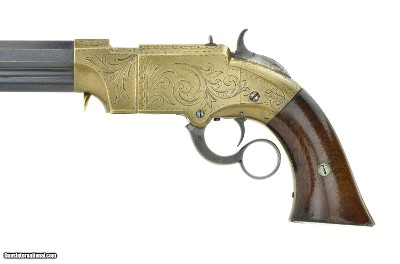 "Factory Engraved Volcanic Large Frame Navy Pistol .41 Caliber (AW950)" - Image 3 of 11