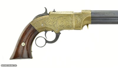 "Factory Engraved Volcanic Large Frame Navy Pistol .41 Caliber (AW950)" - Image 8 of 11