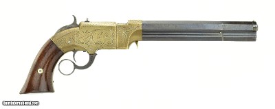"Factory Engraved Volcanic Large Frame Navy Pistol .41 Caliber (AW950)"