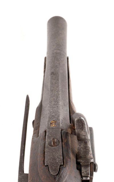 "Spanish 1780 style converted percussion pistol marked Dragoon of the Kingâ€ .75 caliber (AH8851)" - Image 5 of 8