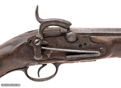 "Spanish 1780 style converted percussion pistol marked Dragoon of the Kingâ€ .75 caliber (AH8851)" - Image 2 of 8