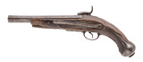 "Spanish 1780 style converted percussion pistol marked “Dragoon of the King" .75 caliber (AH8851)" - 3 of 8