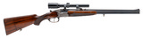 "CASED RUDOLF HOFFMAN EXPRESS RIFLE/COMBO 2 BBL SET 7X57R & 20GA/22 HORNET (R43667)" - 1 of 14