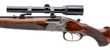 "CASED RUDOLF HOFFMAN EXPRESS RIFLE/COMBO 2 BBL SET 7X57R & 20GA/22 HORNET (R43667)" - 4 of 14