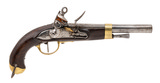 "Spanish Year XIII Style Military Flintlock Pistol .72 caliber (AH8850)"