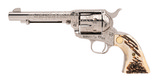 "Custom Engraved Colt Single Action Army 3rd Gen Revolver .44 SPL. (C20606)" - 1 of 6